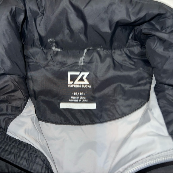 Black Puffer Vest with Embroidered Oklahoma Logo - Picture 5 of 8